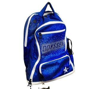 Royal Blue Rebel Baby Dream Bag with White Zipper